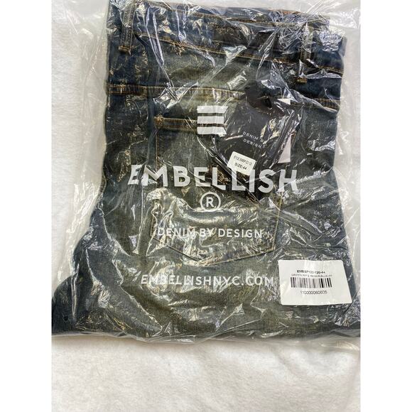 NWT Embellish Denim, Griffin Rip & Repair Denim, 44x34, SOLD OUT - Picture 2 of 3